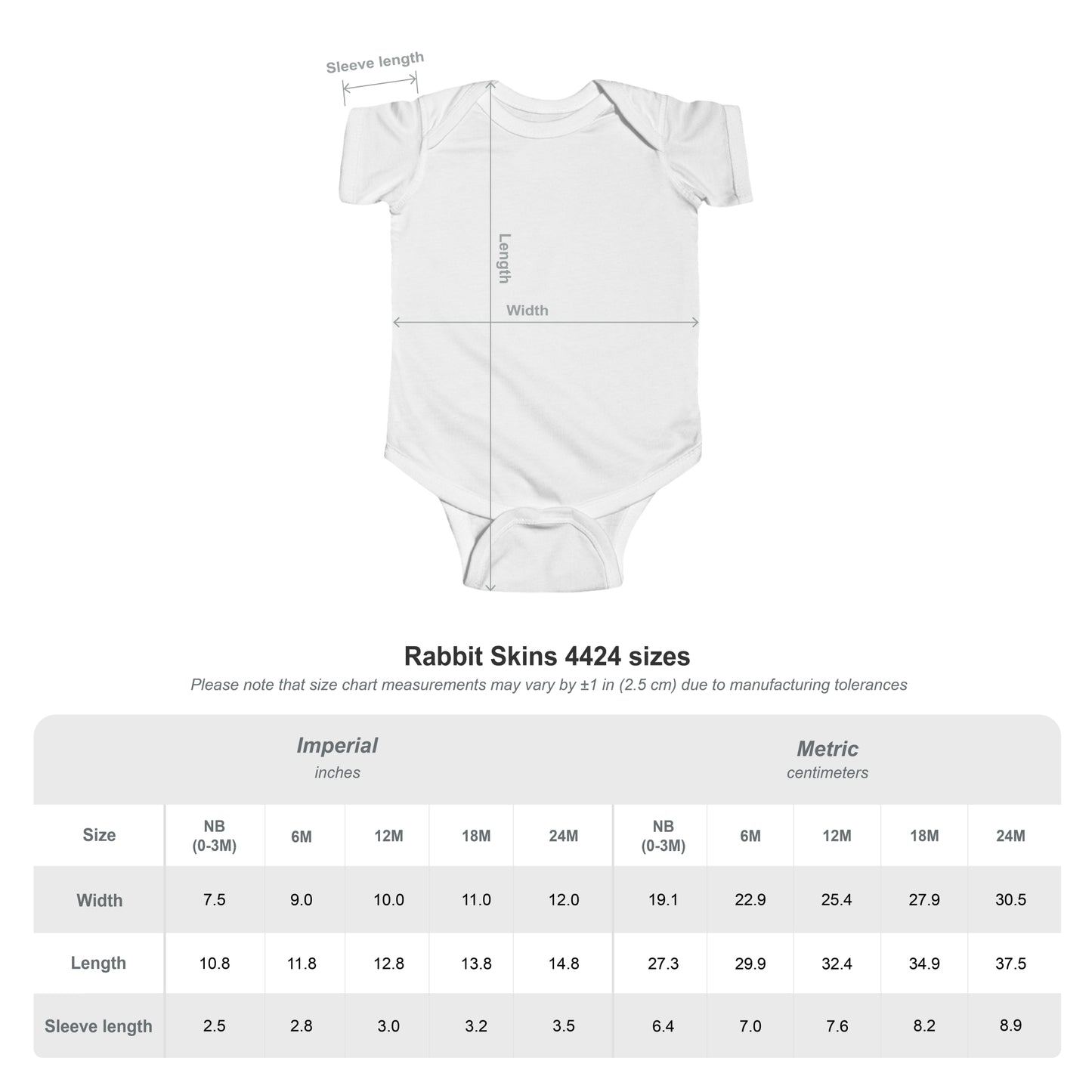 Infant Bodysuit — "Built" Cross Design with Psalm 22:9-10 Back (Baby Onesie)