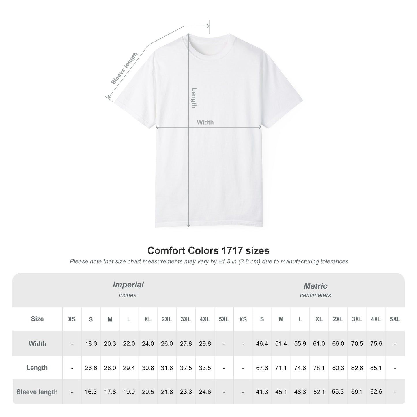 Built Cross T-Shirt - White Outline