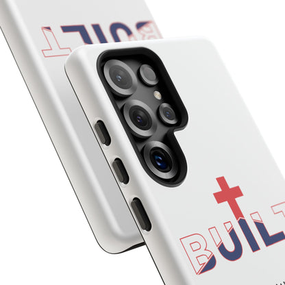 Built Cross Logo with Ephesians 2:22 Scripture Phone Case
