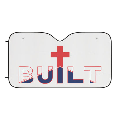Car Sun Shade — "Built" Cross Windshield Protector