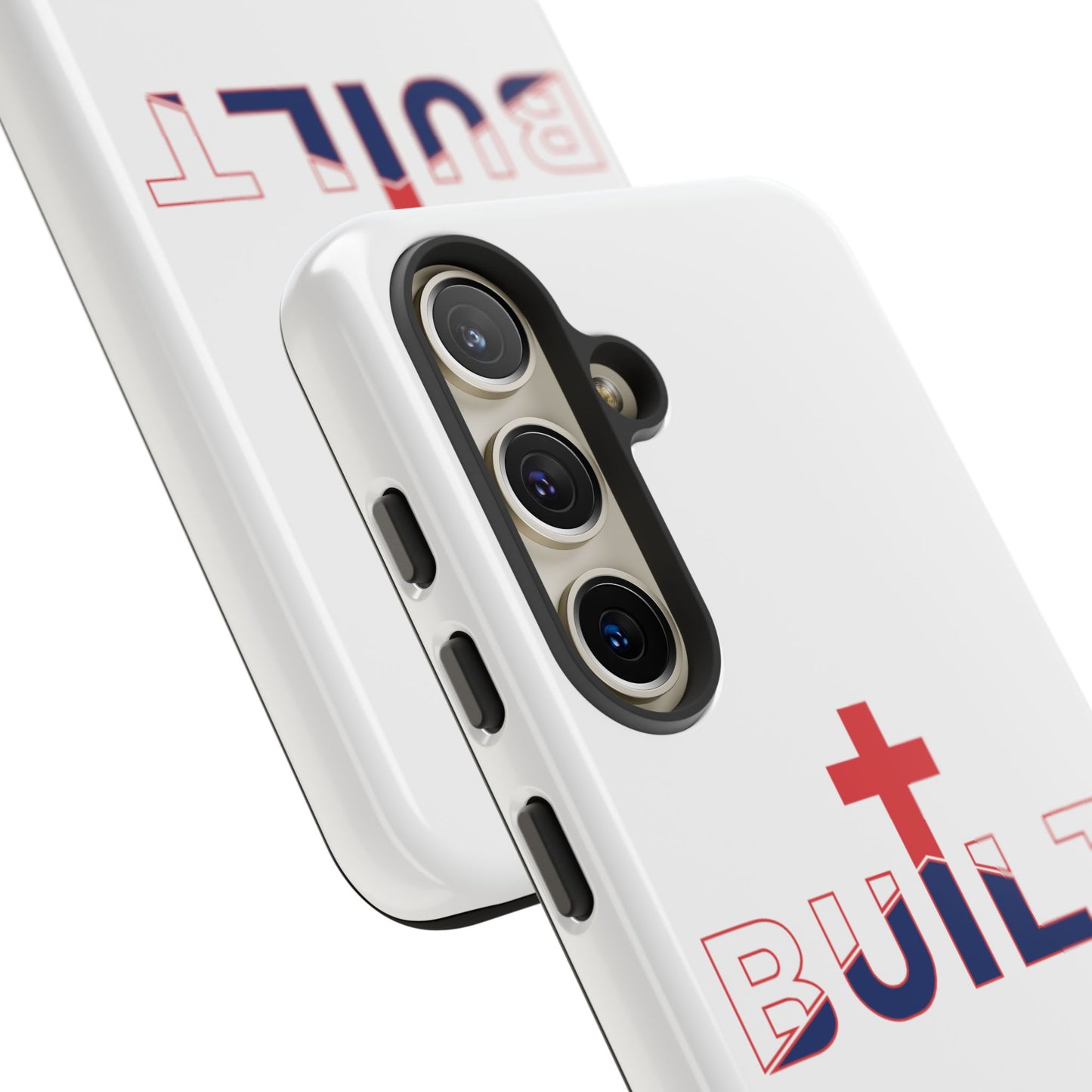Built Cross Logo with Ephesians 2:22 Scripture Phone Case
