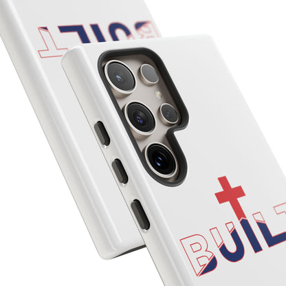 Built Cross Logo with Ephesians 2:22 Scripture Phone Case