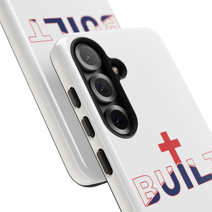 Built Cross Logo with Ephesians 2:22 Scripture Phone Case