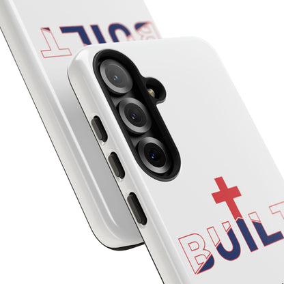Built Cross Logo with Ephesians 2:22 Scripture Phone Case