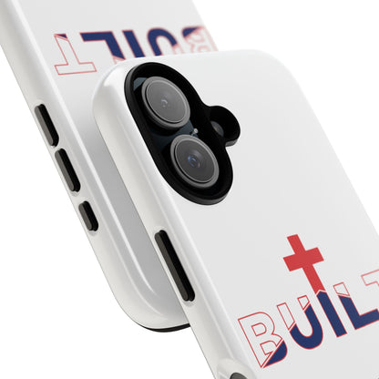 Built Cross Logo with Ephesians 2:22 Scripture Phone Case