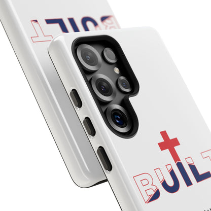 Built Cross Logo with Ephesians 2:22 Scripture Phone Case