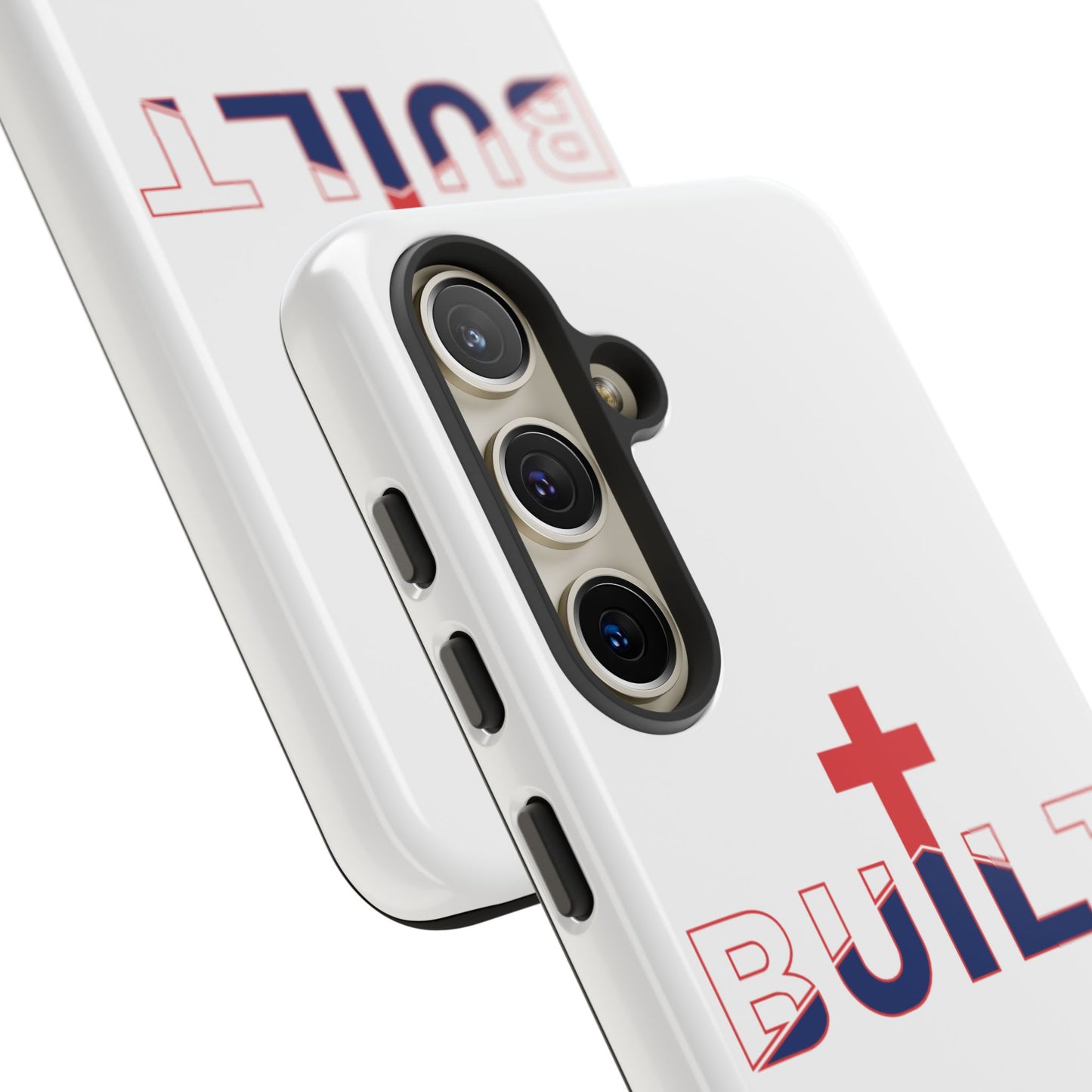 Built Christian Phone Case – 'Built' with Cross & Ephesians 2:22 Scripture