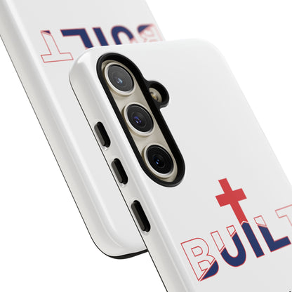 Built Christian Phone Case – 'Built' with Cross & Ephesians 2:22 Scripture